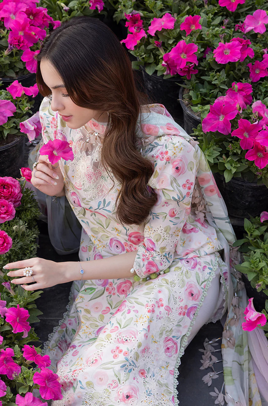 KHADDAR-3PC WITH KHADDAR PRINTED SHIRT & TROUSER-926