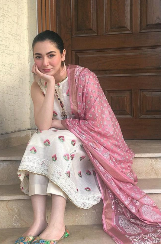 KHADDAR-3PC WITH KHADDAR PRINTED SHIRT & TROUSER-922