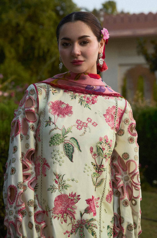 Dhanak-3PC Embroidered MZ33