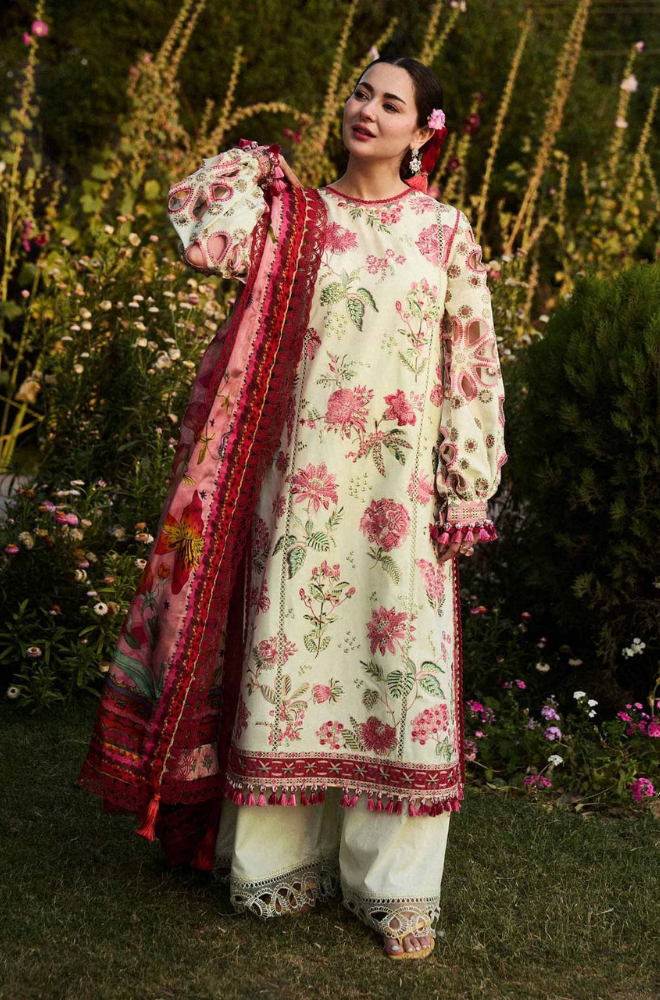 Dhanak-3PC Embroidered MZ33