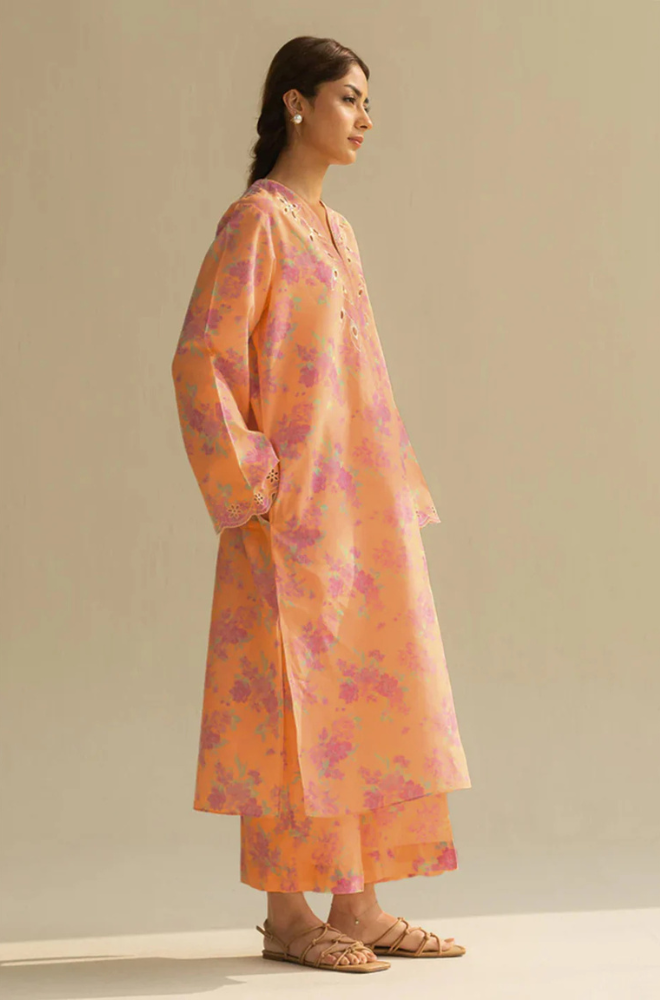 Lawn - 2PC Printed -1540