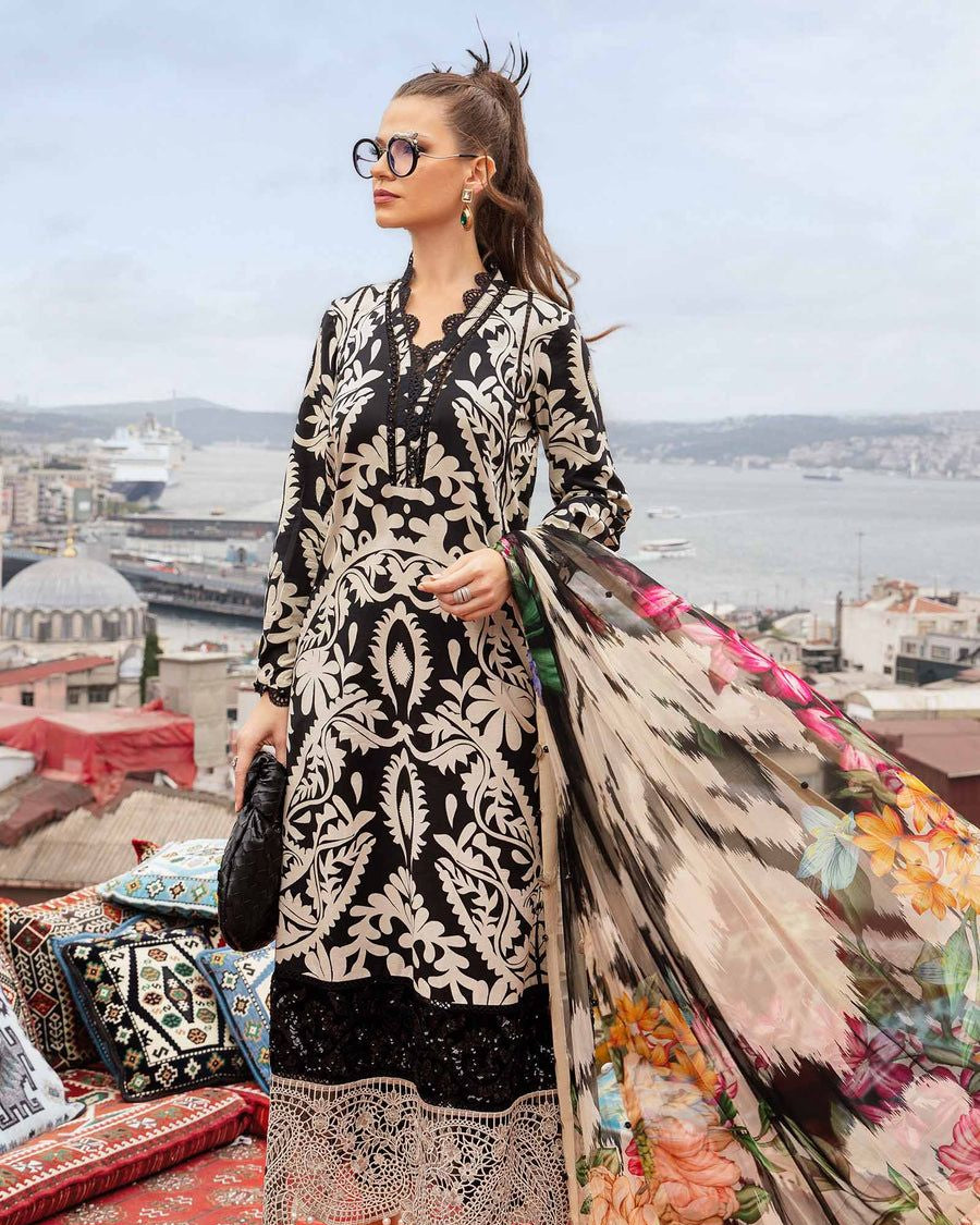 MARIA.B ( FABRIC Digtal printed Khaddar )