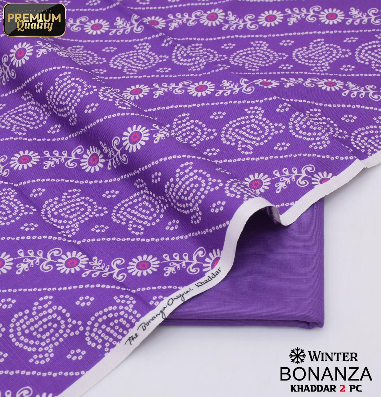 Bonanza 2-Piece Khaddar Suit D521Z