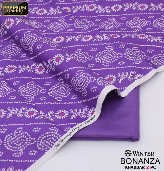 Bonanza 2-Piece Khaddar Suit D521Z