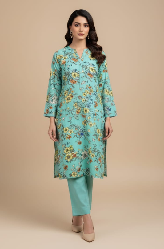 Bonanza 2-Piece Khaddar Suit - D521Z
