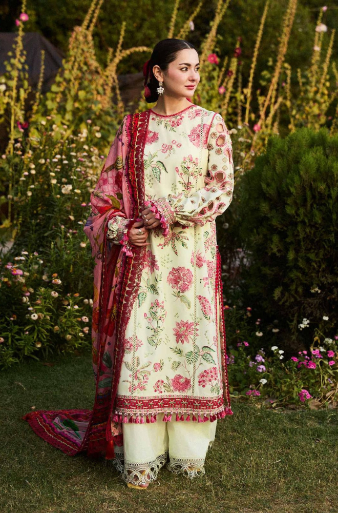 Dhanak-3PC Embroidered MZ33