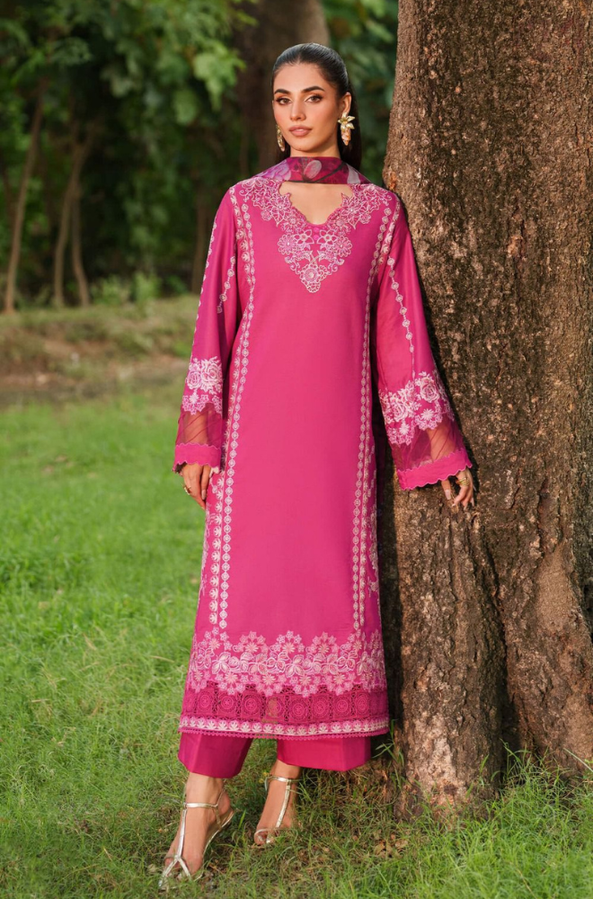 Dhanak-3PC Embroidered mz92