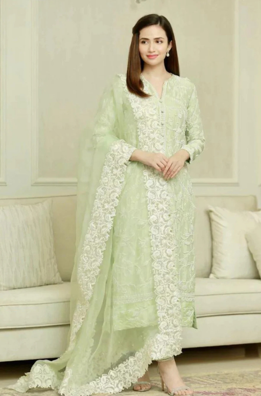 Linen 3PC Embroidered-840