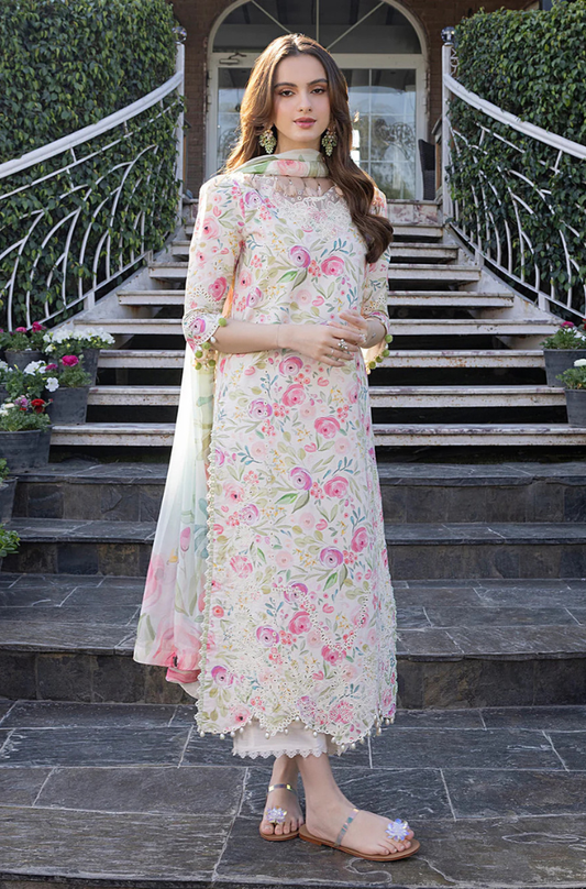 KHADDAR-3PC WITH KHADDAR PRINTED SHIRT & TROUSER-926