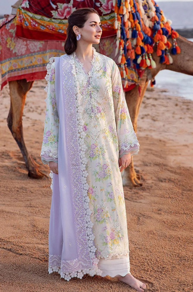 KHADDAR-3PC WITH KHADDAR PRINTED SHIRT & TROUSER-929