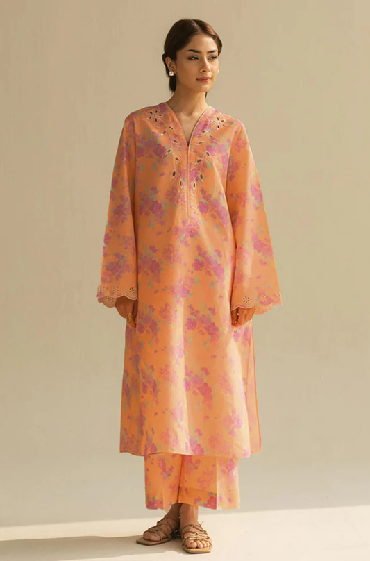 Lawn - 2PC Printed -1540