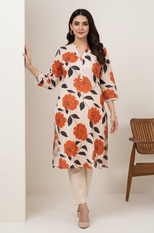 Bonanza 2-Piece Khaddar Suit D521Z