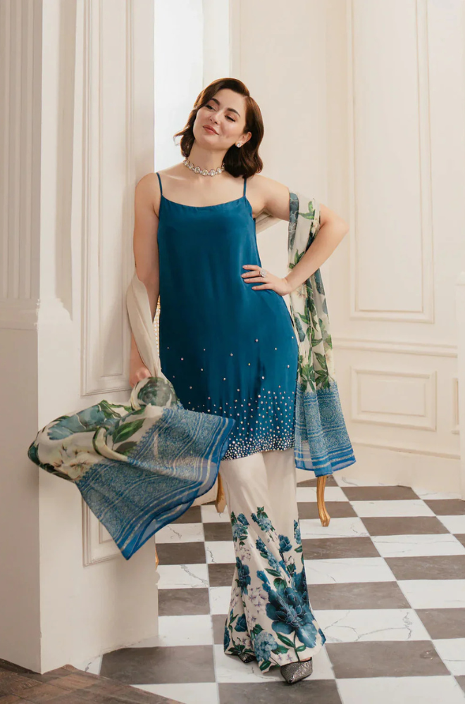 LULUSAR Silk 3PC Digital Printed-869