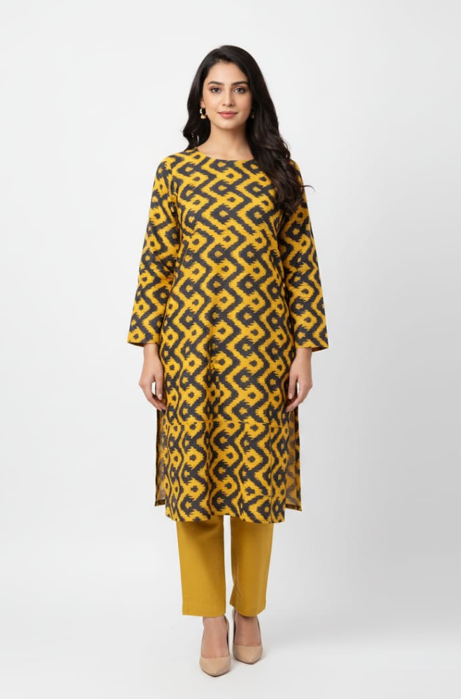 Bonanza 2-Piece Khaddar Suit D521Z