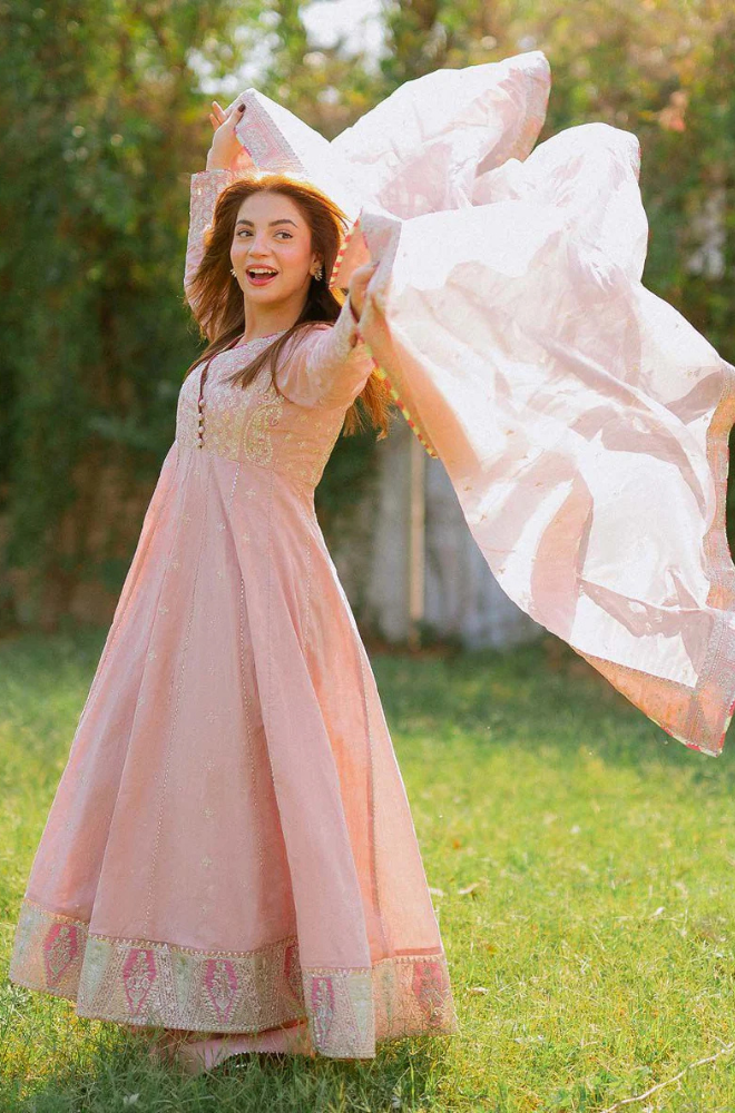 Lawn-3PC Embroidered Shirt with Organza Embroidered Dupatta-1409