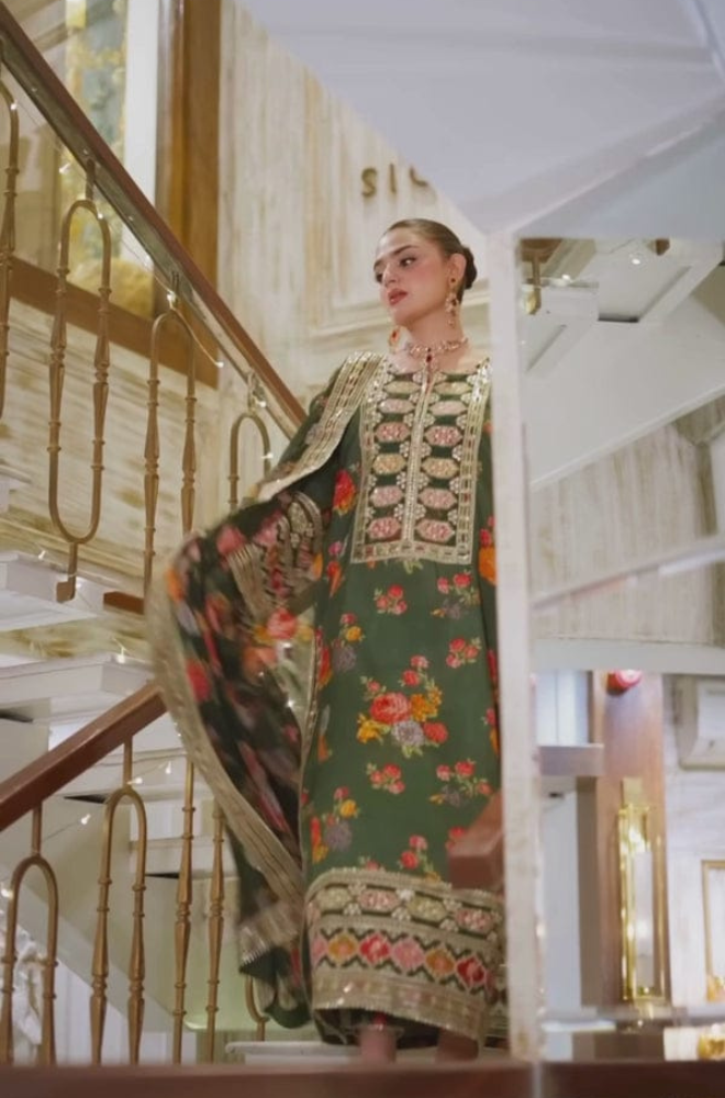 Silk 3PC Digital Printed- 1715