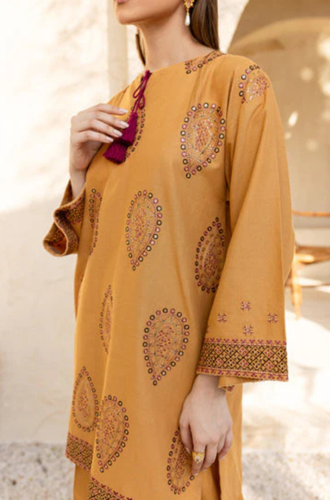 2PC DHANAK SEQUIN EMBROIDERED SHIRT WITH DHANAK SEQUIN EMBROIDERED TROUSER-297