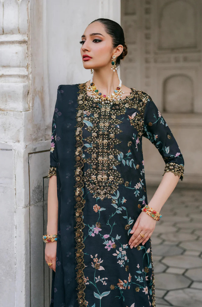 KHADDAR-3PC WITH KHADDAR PRINTED SHIRT & TROUSER-928