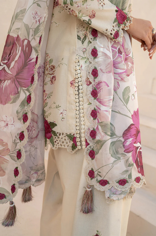 KHADDAR-3PC WITH KHADDAR PRINTED SHIRT & TROUSER-927