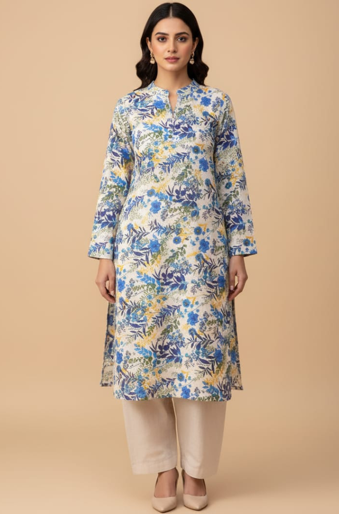 Bonanza 2-Piece Khaddar Suit D521Z