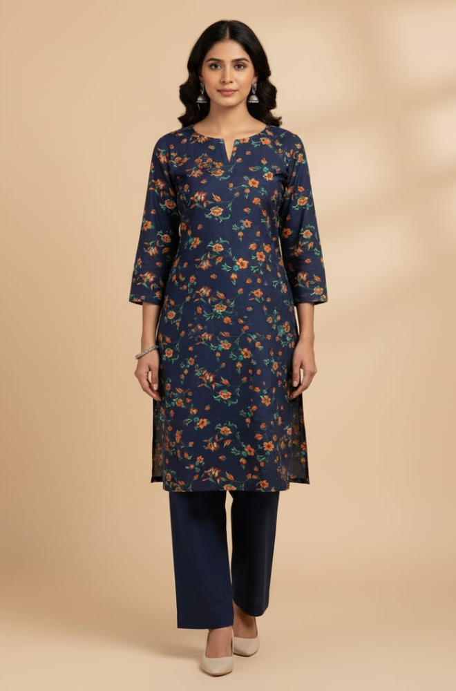 Bonanza 2-Piece Khaddar Suit D521Z