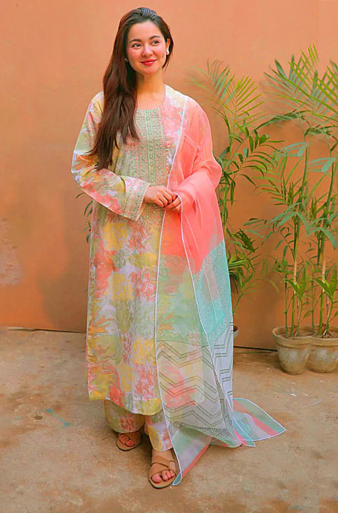 KHADDAR-3PC WITH KHADDAR PRINTED SHIRT & TROUSER-921
